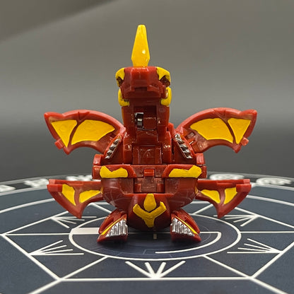 Cross Dragonoid B2 Pyrus Custom Painted | Bakugan New Vestroia