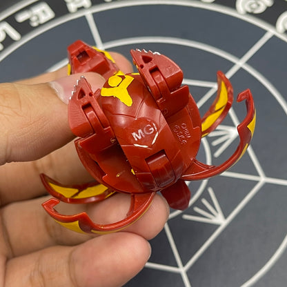 Cross Dragonoid B2 Pyrus Custom Painted | Bakugan New Vestroia