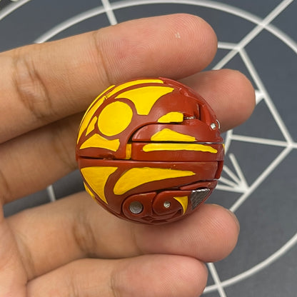 Cross Dragonoid B2 Pyrus Custom Painted | Bakugan New Vestroia