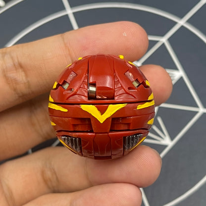 Cross Dragonoid B2 Pyrus Custom Painted | Bakugan New Vestroia