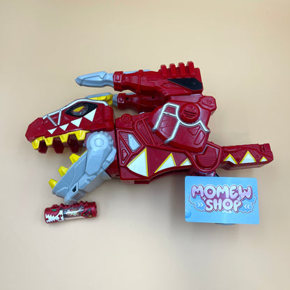 DX Gabutyra De Carnival & T-Rex Super Charge Morpherfrom Power Rangers Dino Charge 2015, also known as DX Change from Super Sentai Kyoryuger 2013, vintage DX Morpher roleplay collectible for Dino Charge Red Ranger fans.