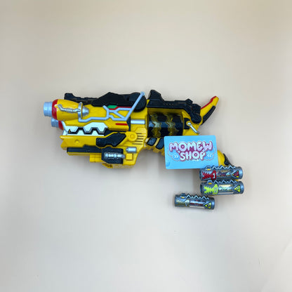 DX Gaburevolver & Dino Charge Morpher Morpher from Power Rangers Dino Charge 2015, also known as DX Change from Super Sentai Kyoryuger 2013, vintage DX Morpher roleplay collectible for Dino Charge Rangers fans.