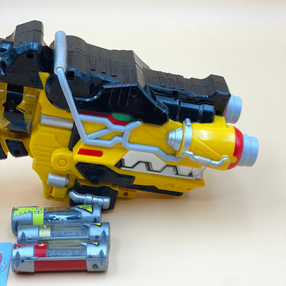 DX Gaburevolver & Dino Charge Morpher Morpher from Power Rangers Dino Charge 2015, also known as DX Change from Super Sentai Kyoryuger 2013, vintage DX Morpher roleplay collectible for Dino Charge Rangers fans.