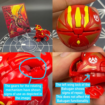 Cross Dragonoid B2 Pyrus (Anime Colors Japan) | Bakugan New Vestroia
