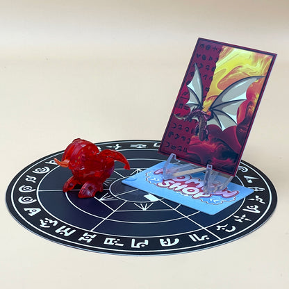 Bakugan Dragonoid Classic B2 Pyrus Translucent | Toy Bakugan Battle Brawlers