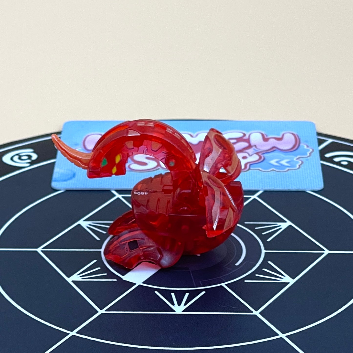 Bakugan Dragonoid Classic B2 Pyrus Translucent | Toy Bakugan Battle Brawlers