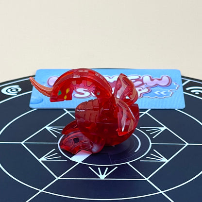 Bakugan Dragonoid Classic B2 Pyrus Translucent | Toy Bakugan Battle Brawlers