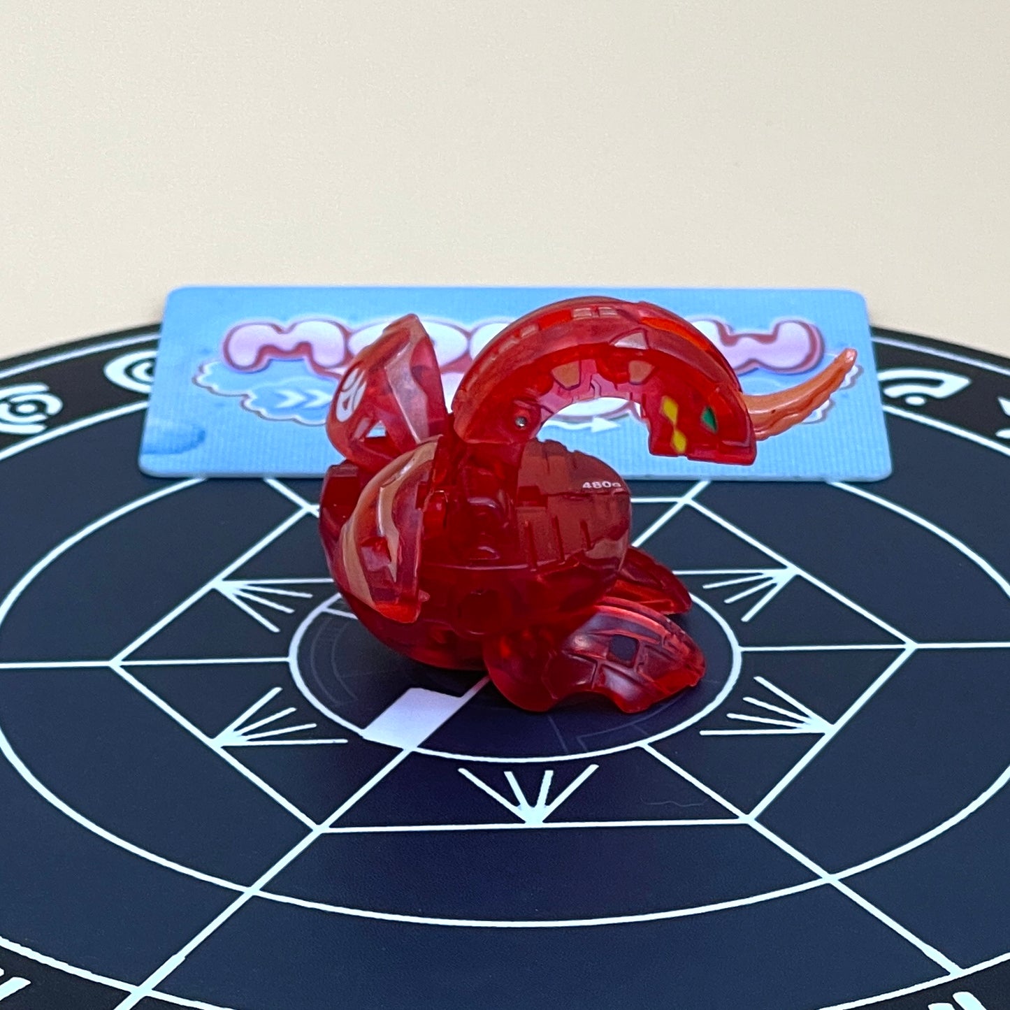 Bakugan Dragonoid Classic B2 Pyrus Translucent | Toy Bakugan Battle Brawlers