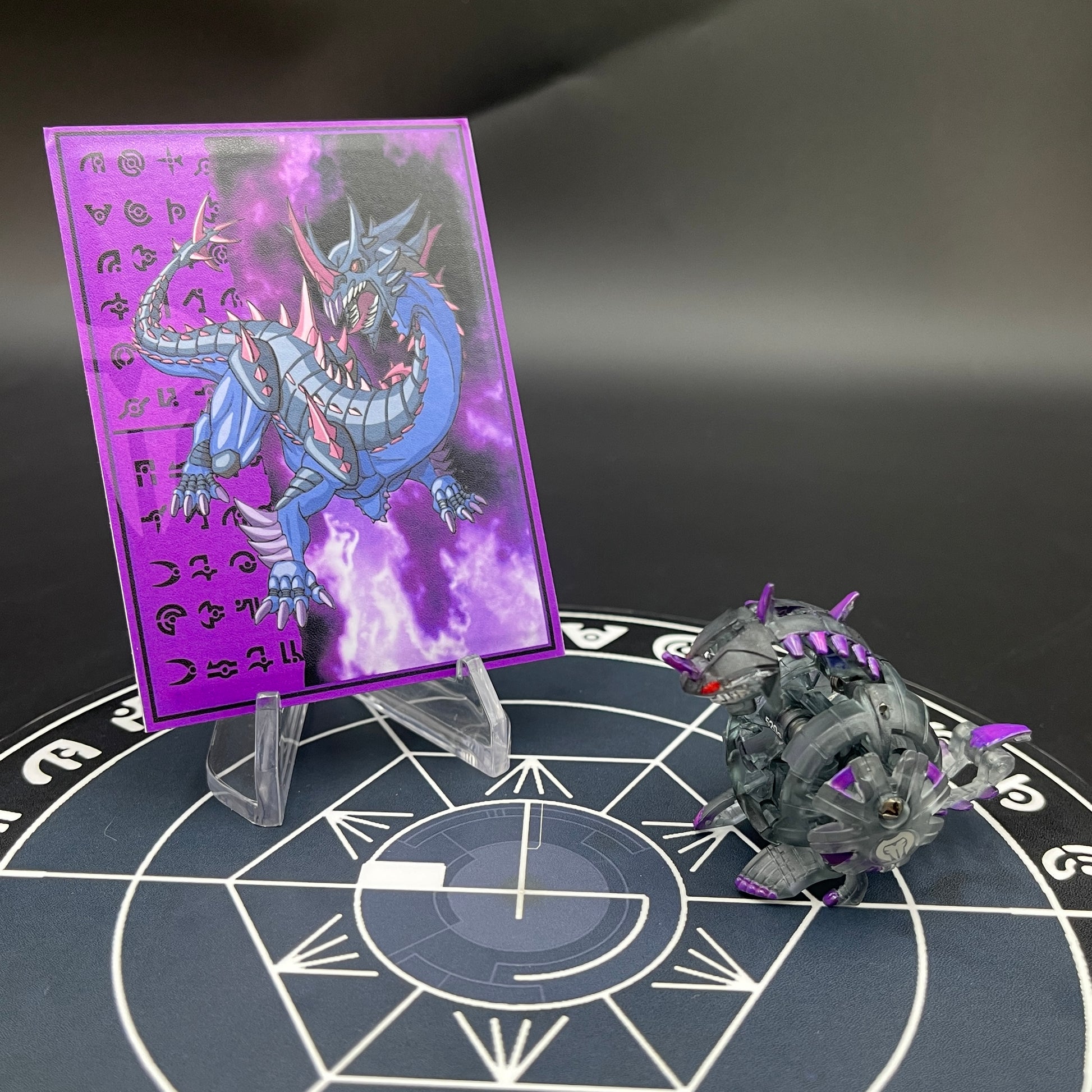 Darkus Hydranoid Single Headed B2 Translucent Bakugan Battle Brawlers