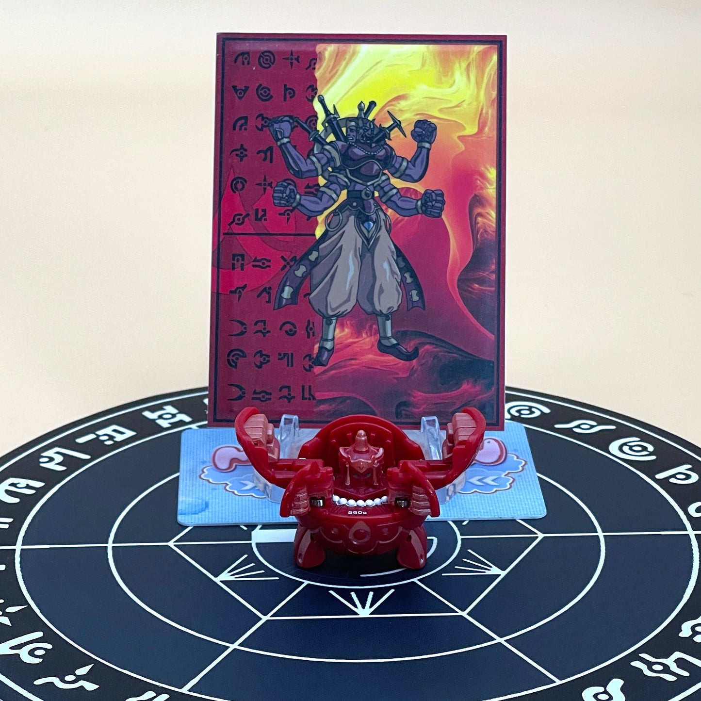 Bakugan Fortress B2 Pyrus | Toy Bakugan Battle Brawlers