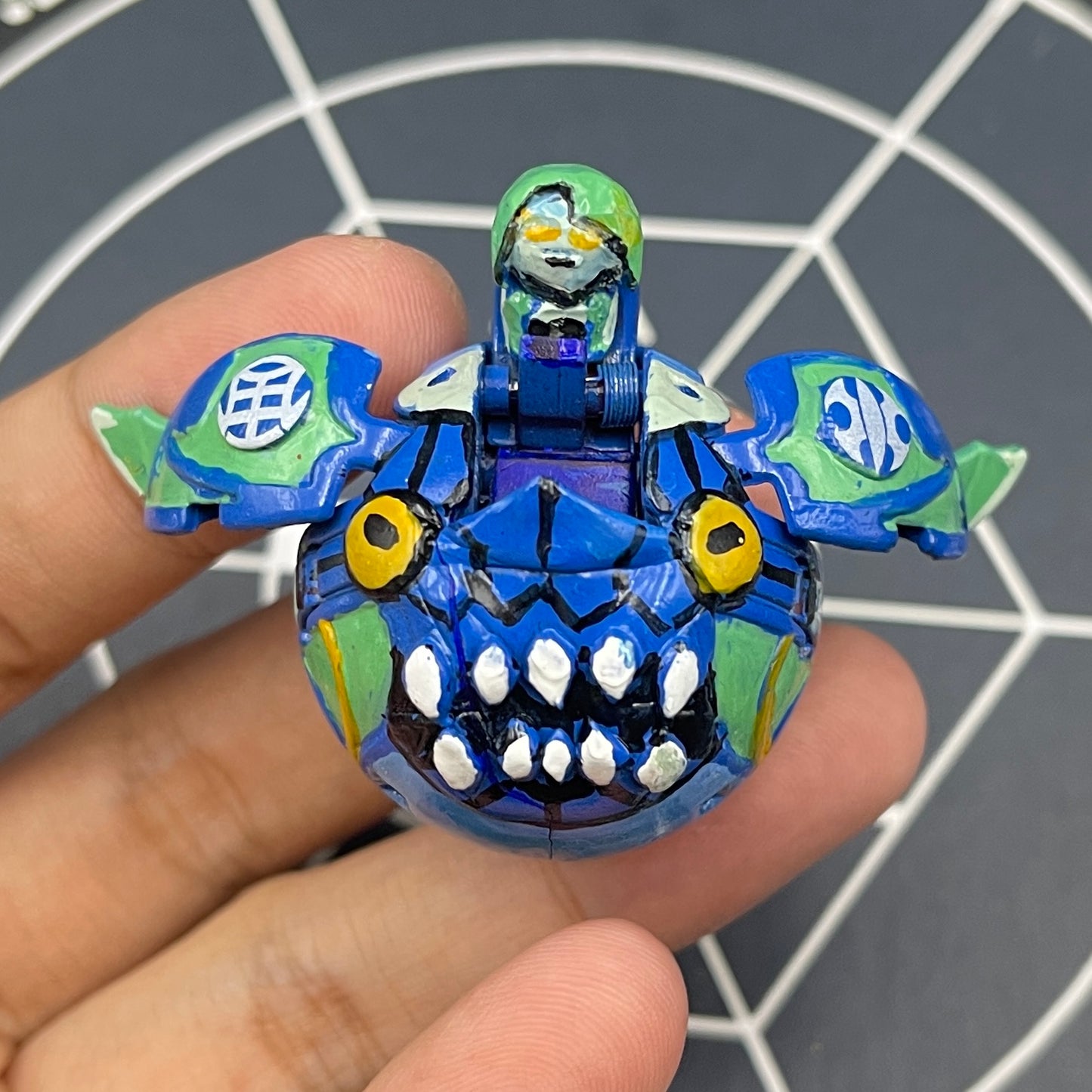 Tayghen B2 Custom Painted Bakugan Battle Brawlers
