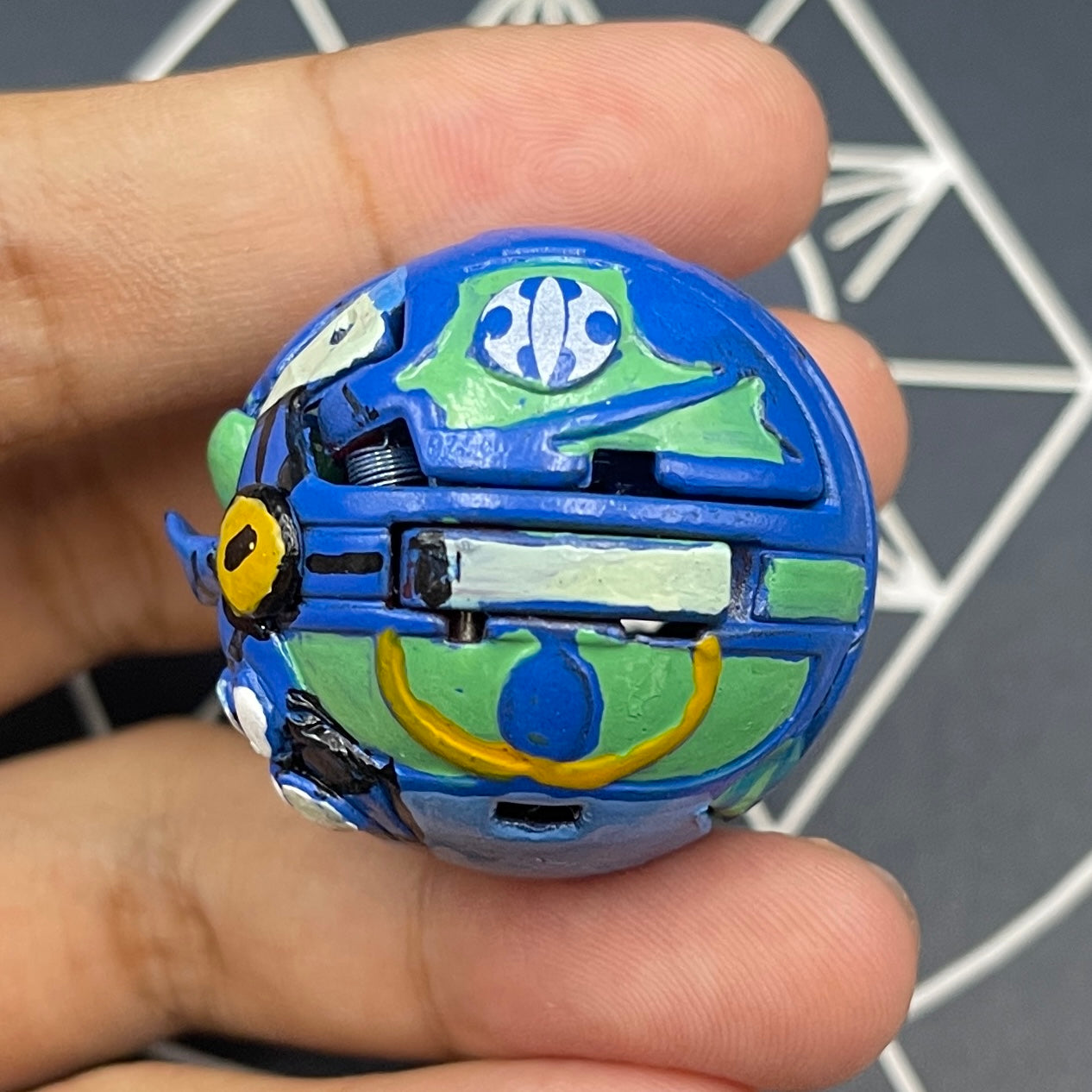 Tayghen B2 Custom Painted Bakugan Battle Brawlers