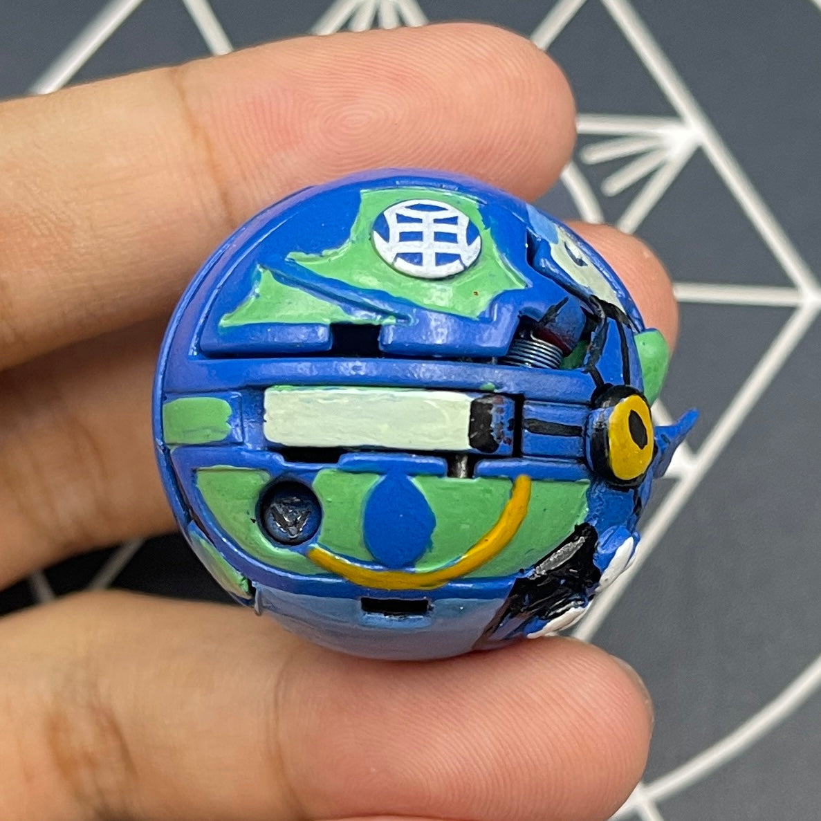 Tayghen B2 Custom Painted Bakugan Battle Brawlers