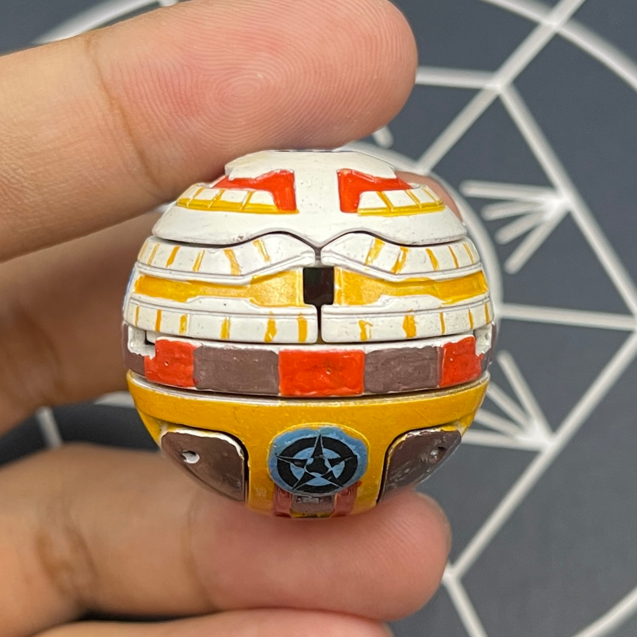 Rabeeder B2 Custom Painted Bakugan Battle Brawlers