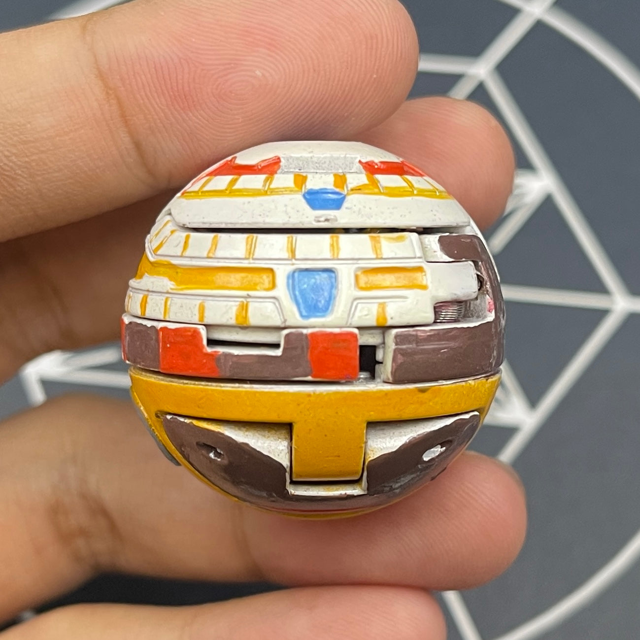 Rabeeder B2 Custom Painted Bakugan Battle Brawlers