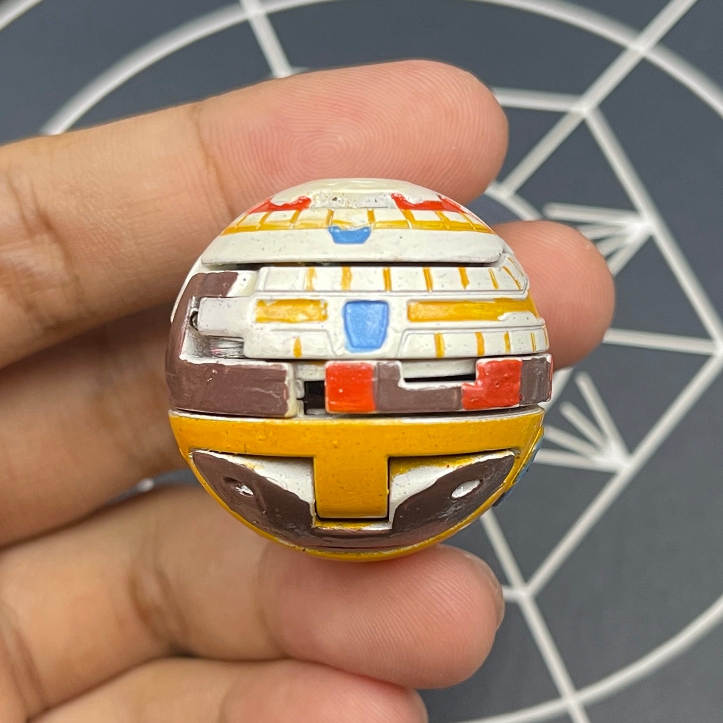 Rabeeder B2 Custom Painted Bakugan Battle Brawlers