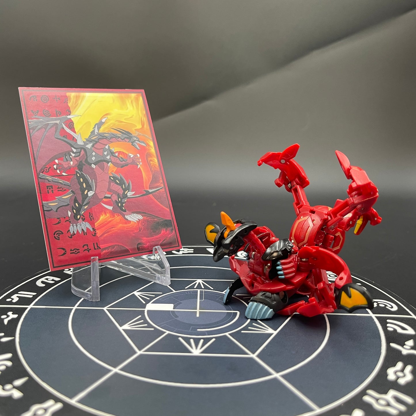 Pyrus Viper Helios B2 (Anime Colors Japan) & Pyrus Metalfencer Trap Bakugan New Vestroia
