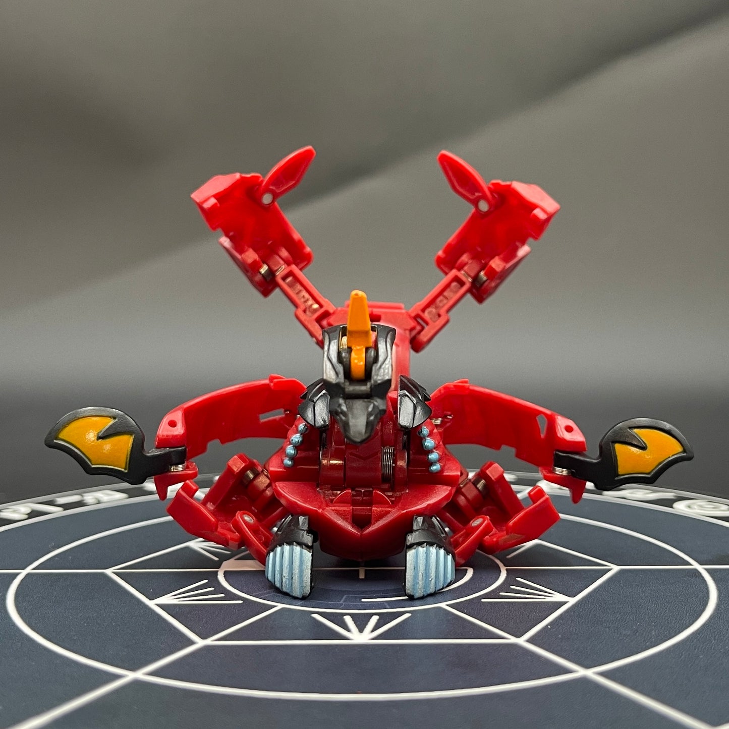 Pyrus Viper Helios B2 (Anime Colors Japan) & Pyrus Metalfencer Trap Bakugan New Vestroia