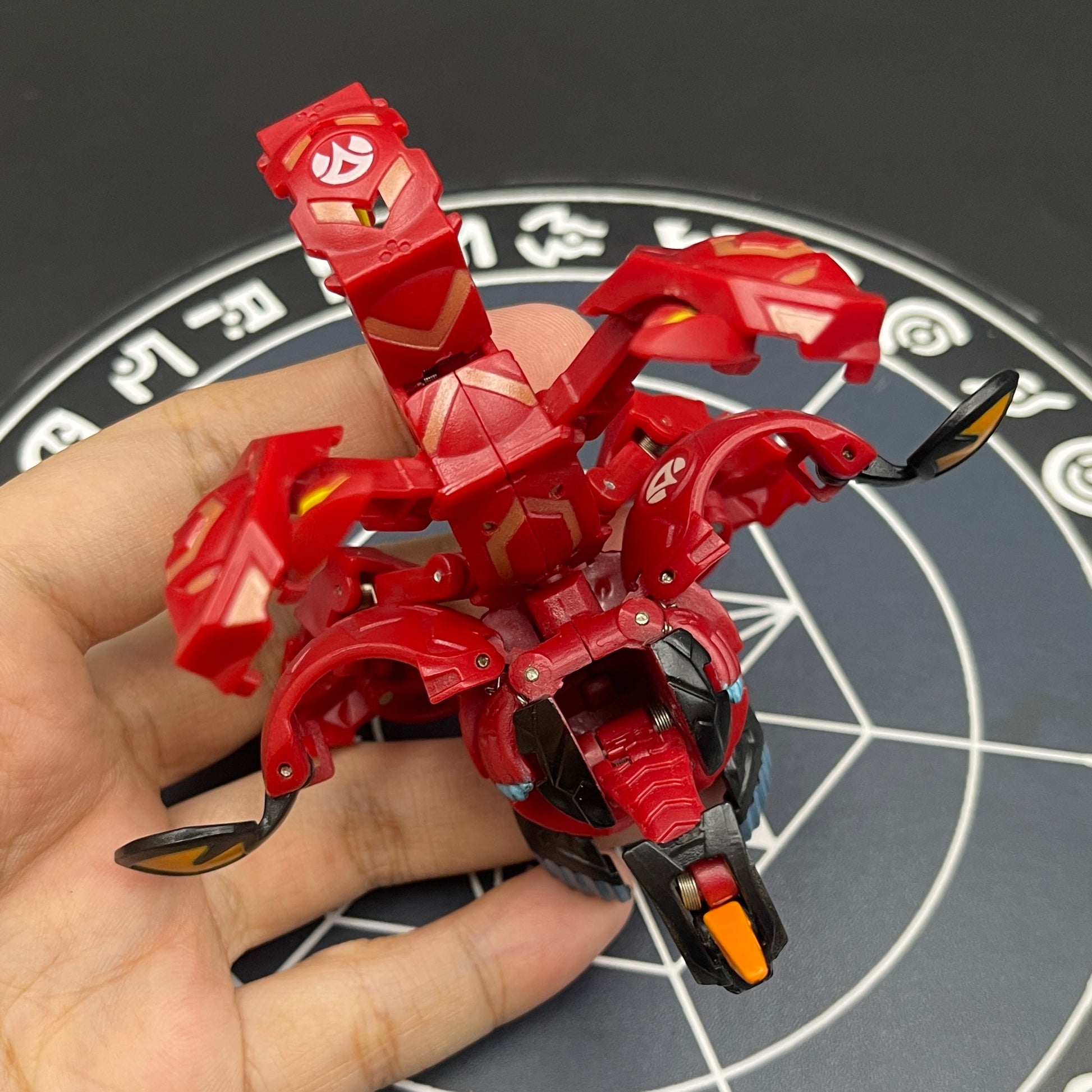 Pyrus Viper Helios B2 (Anime Colors Japan) & Pyrus Metalfencer Trap Bakugan New Vestroia