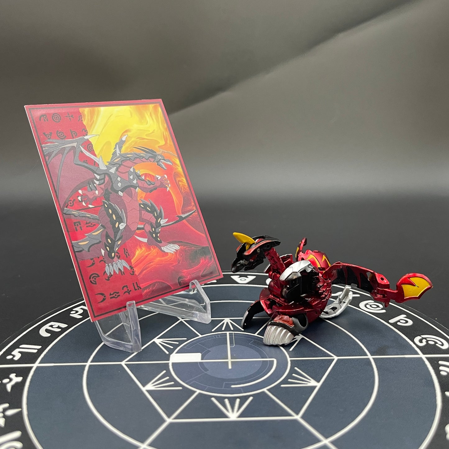 Viper Helios B2 Pyrus Custom Painted | Bakugan New Vestroia
