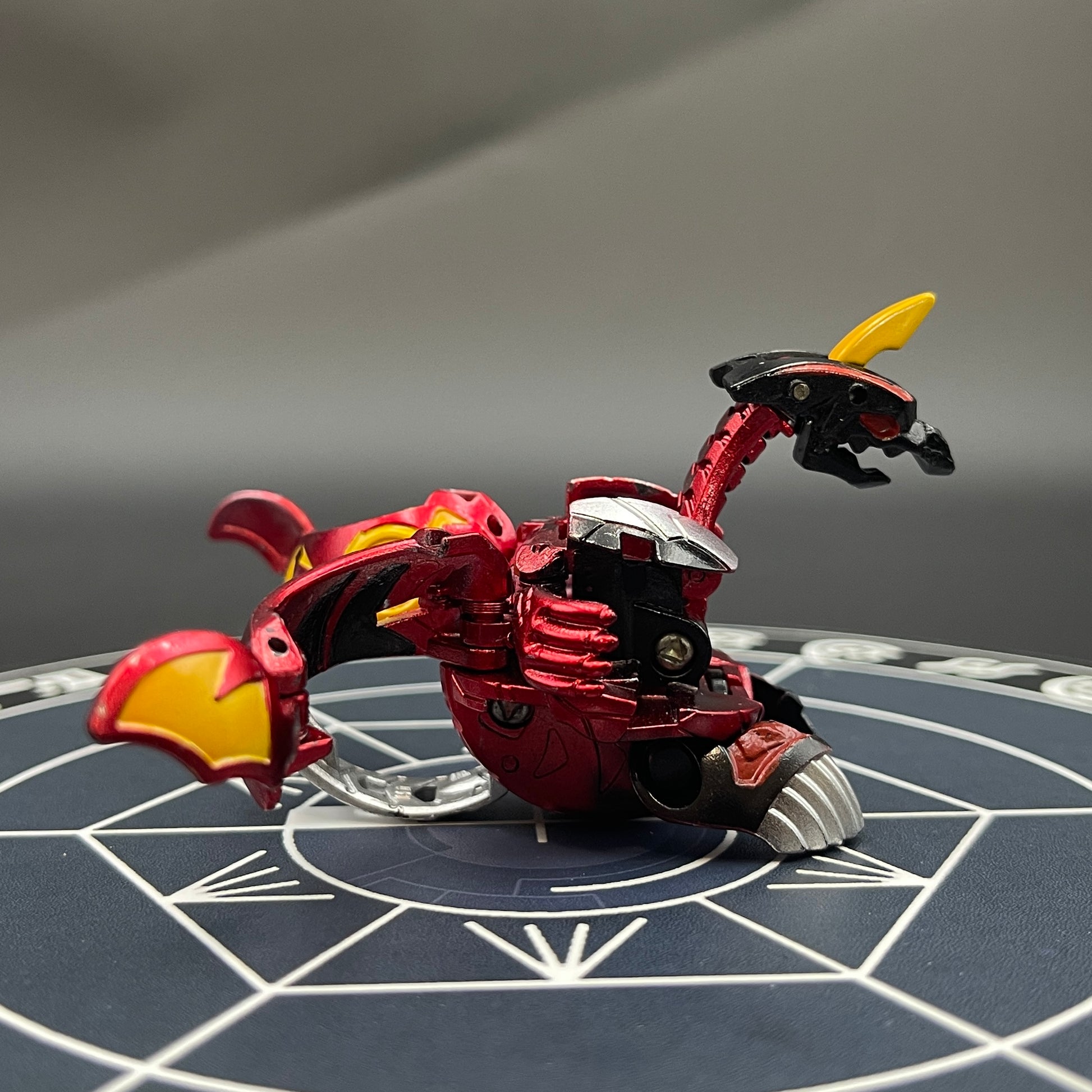 Viper Helios B2 Pyrus Custom Painted | Bakugan New Vestroia