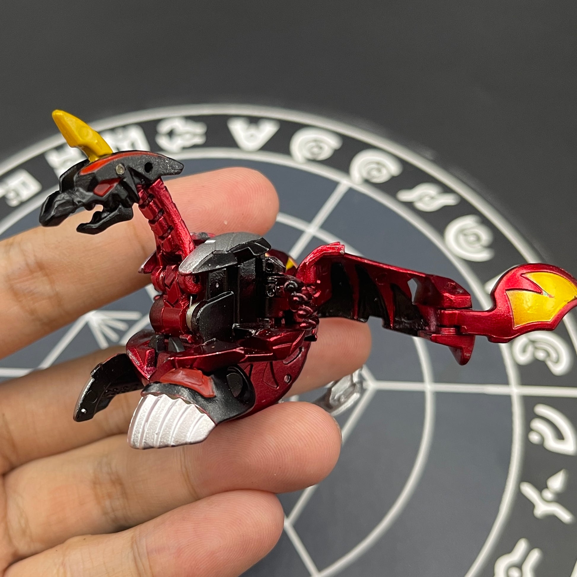 Viper Helios B2 Pyrus Custom Painted | Bakugan New Vestroia