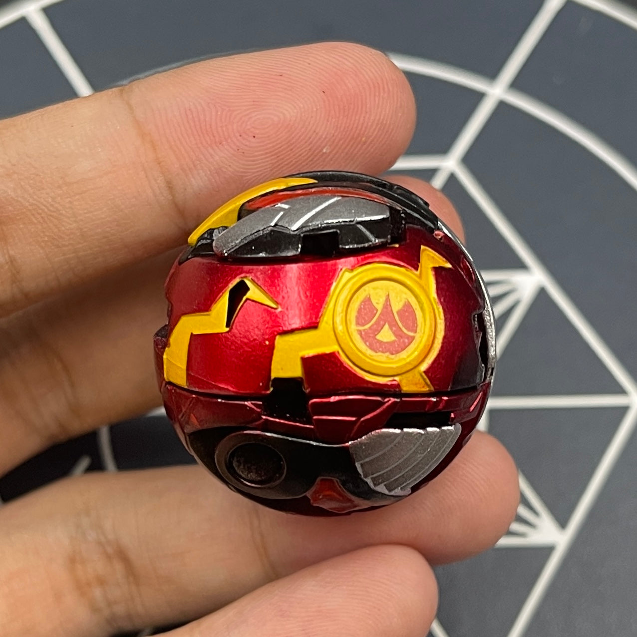 Viper Helios B2 Pyrus Custom Painted | Bakugan New Vestroia