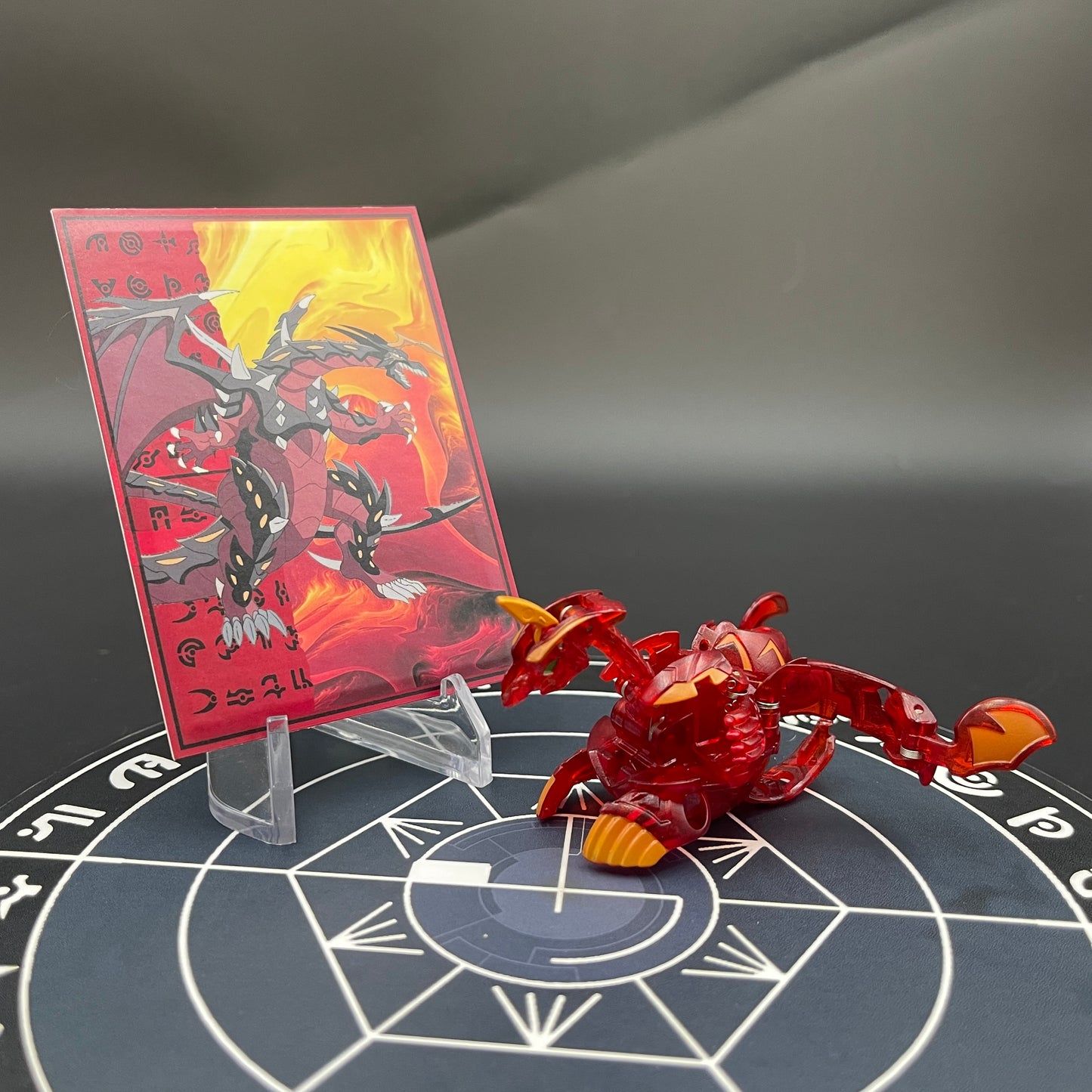 Pyrus Viper Helios B2 Translucent Bakugan New Vestroia