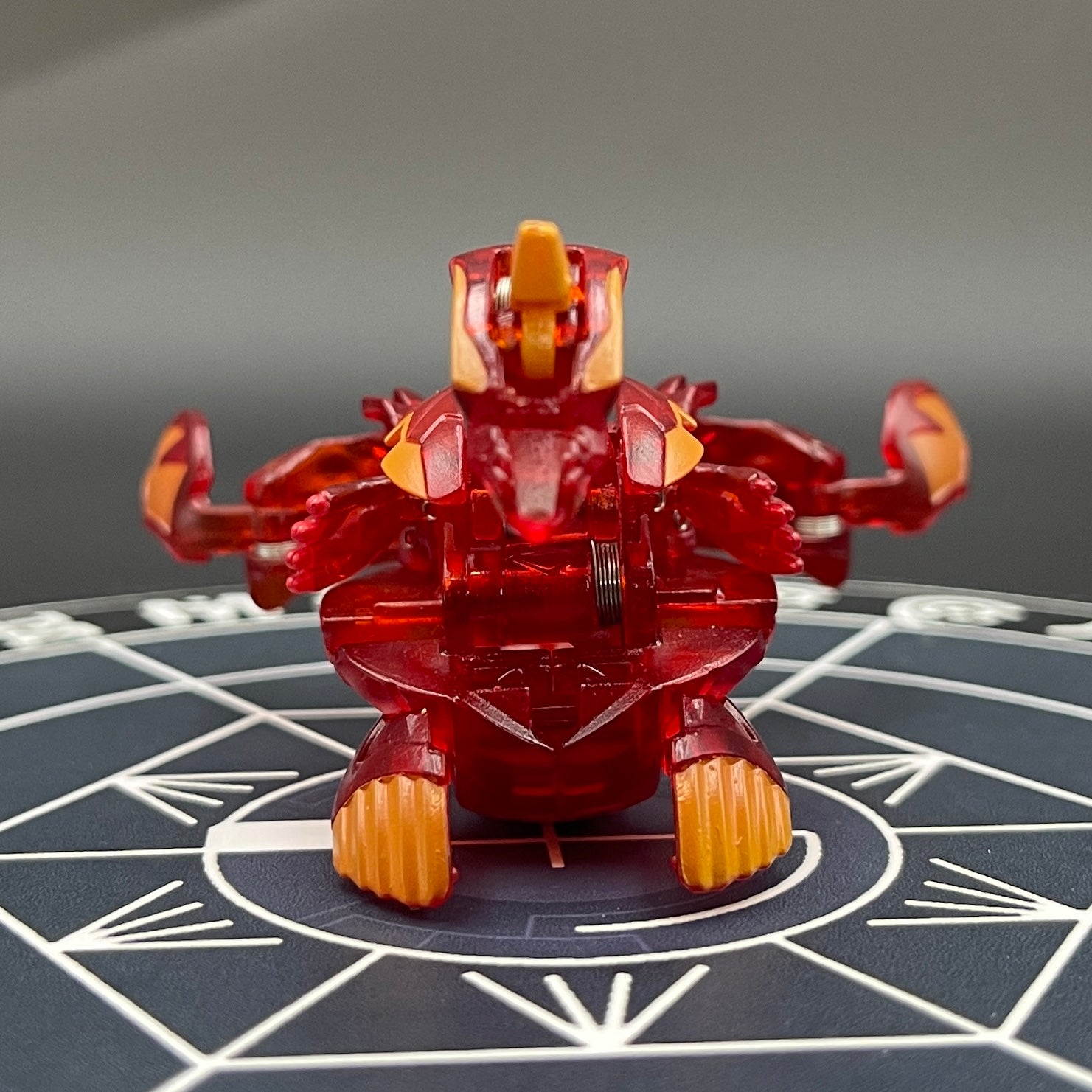 Pyrus Viper Helios B2 Translucent Bakugan New Vestroia