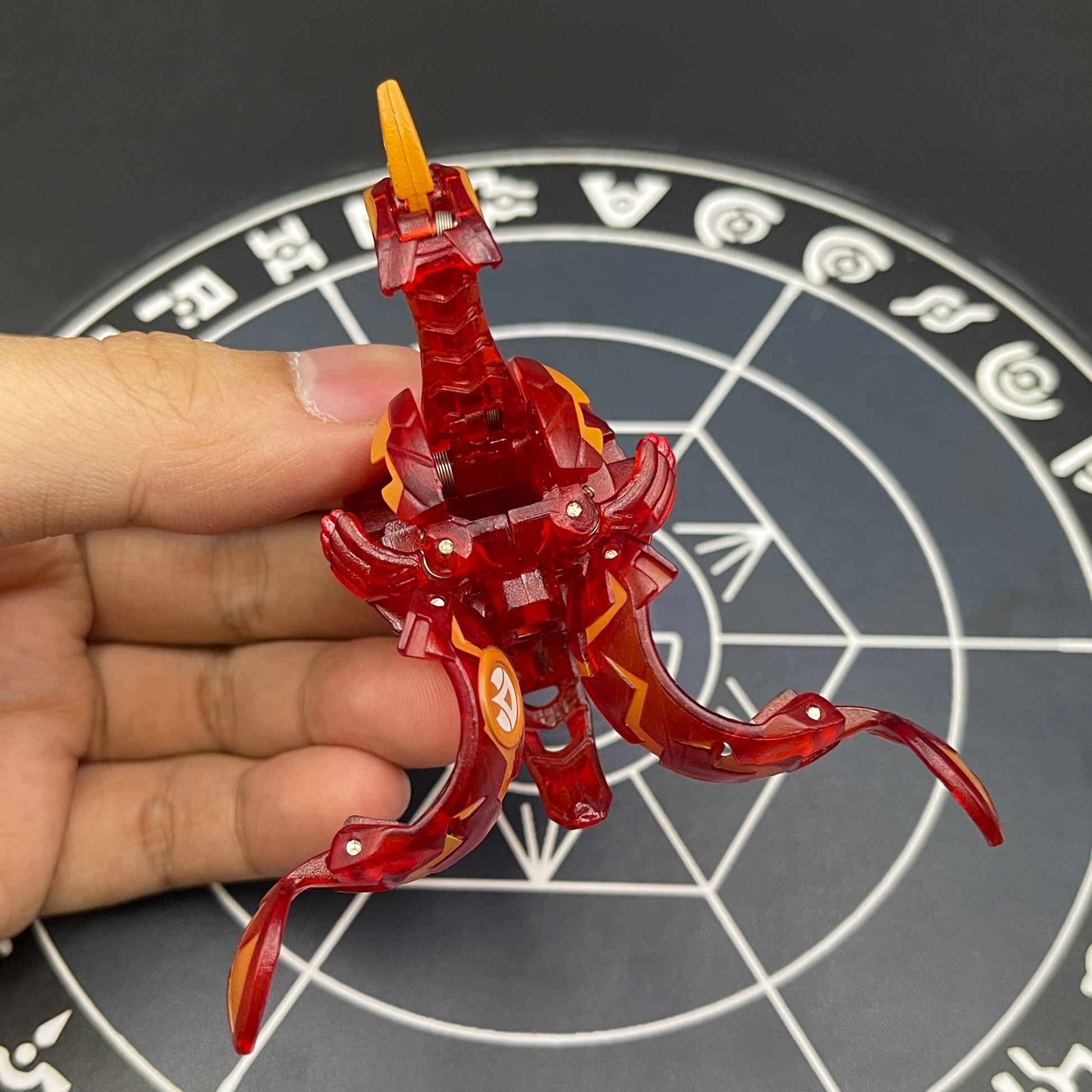 Pyrus Viper Helios B2 Translucent Bakugan New Vestroia