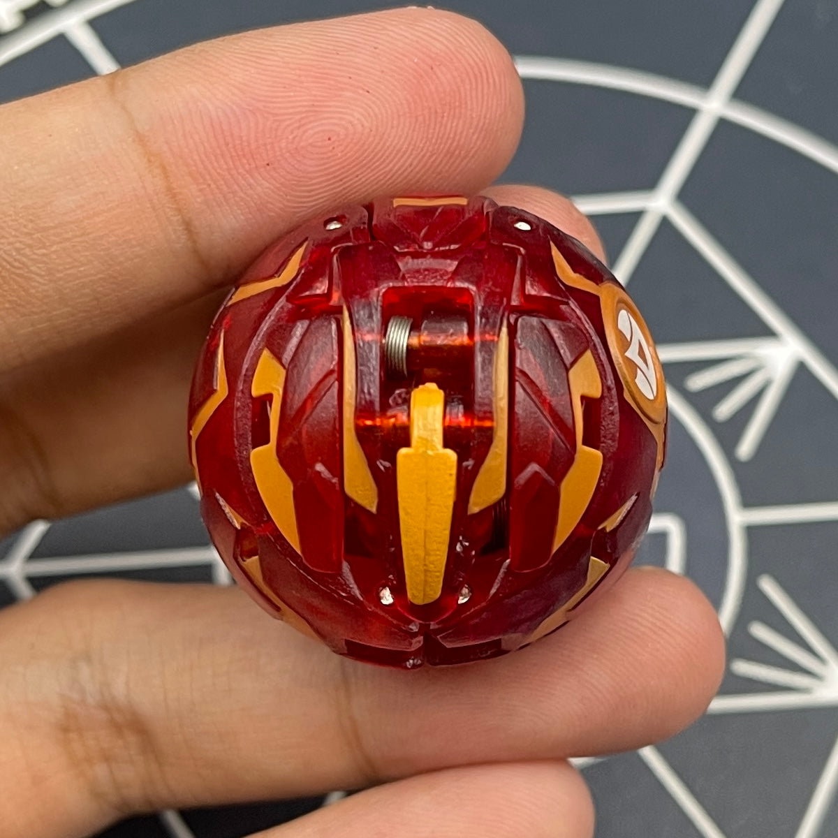 Pyrus Viper Helios B2 Translucent Bakugan New Vestroia