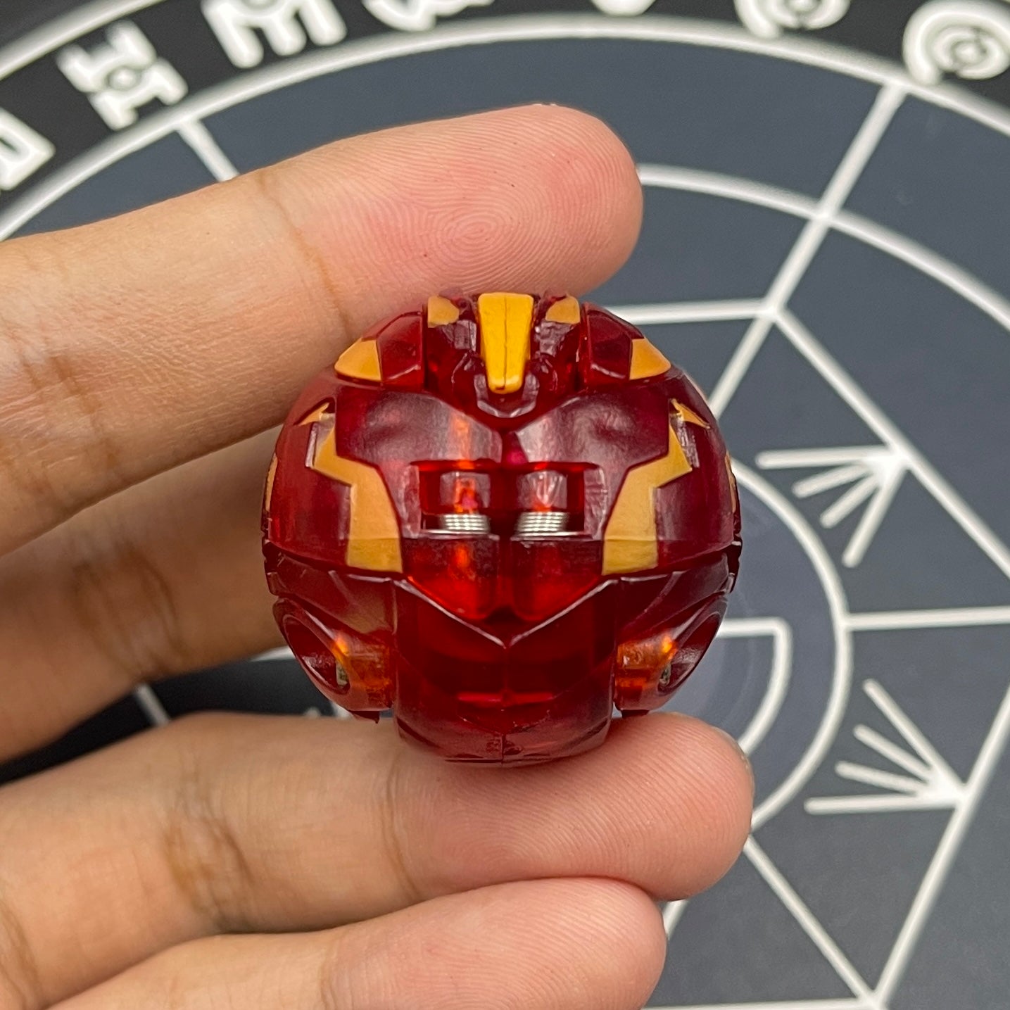 Pyrus Viper Helios B2 Translucent Bakugan New Vestroia