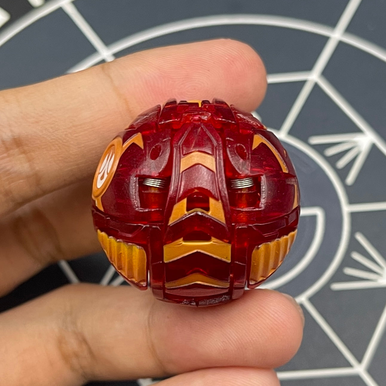 Pyrus Viper Helios B2 Translucent Bakugan New Vestroia