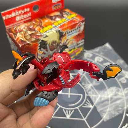 Pyrus Viper Helios B2 With Original Box (Ver.Anime Original Color Authentic) Bakugan New Vestroia