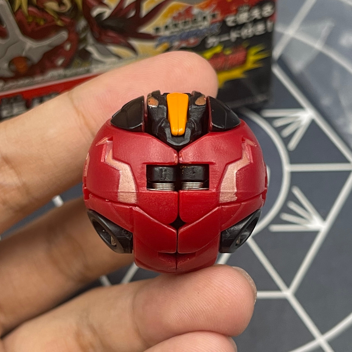 Pyrus Viper Helios B2 With Original Box (Ver.Anime Original Color Authentic) Bakugan New Vestroia