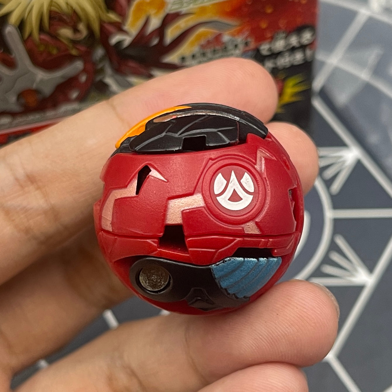 Pyrus Viper Helios B2 With Original Box (Ver.Anime Original Color Authentic) Bakugan New Vestroia