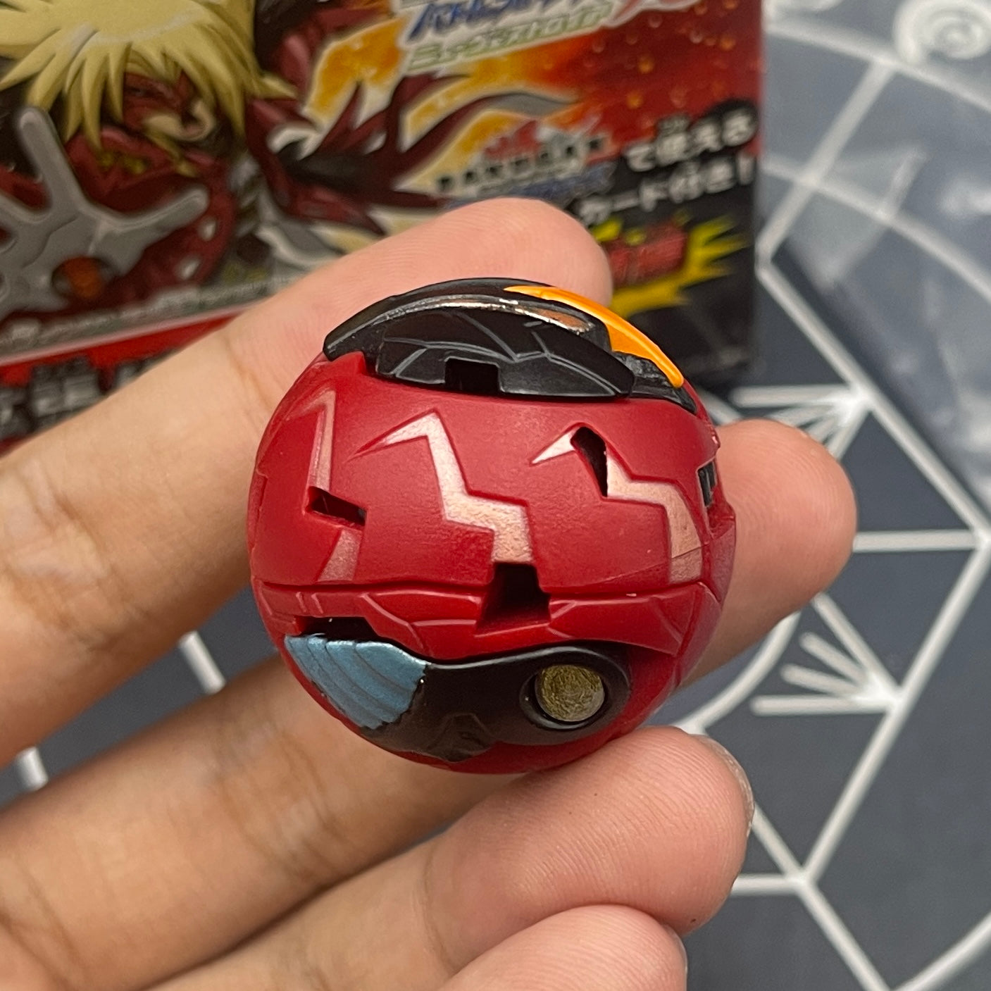 Pyrus Viper Helios B2 With Original Box (Ver.Anime Original Color Authentic) Bakugan New Vestroia