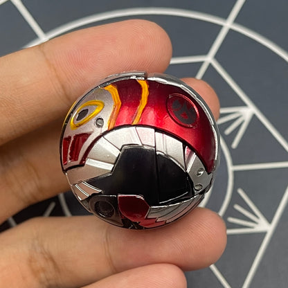 Helios MK2 B2 Pyrus Custom Painted | Bakugan New Vestroia