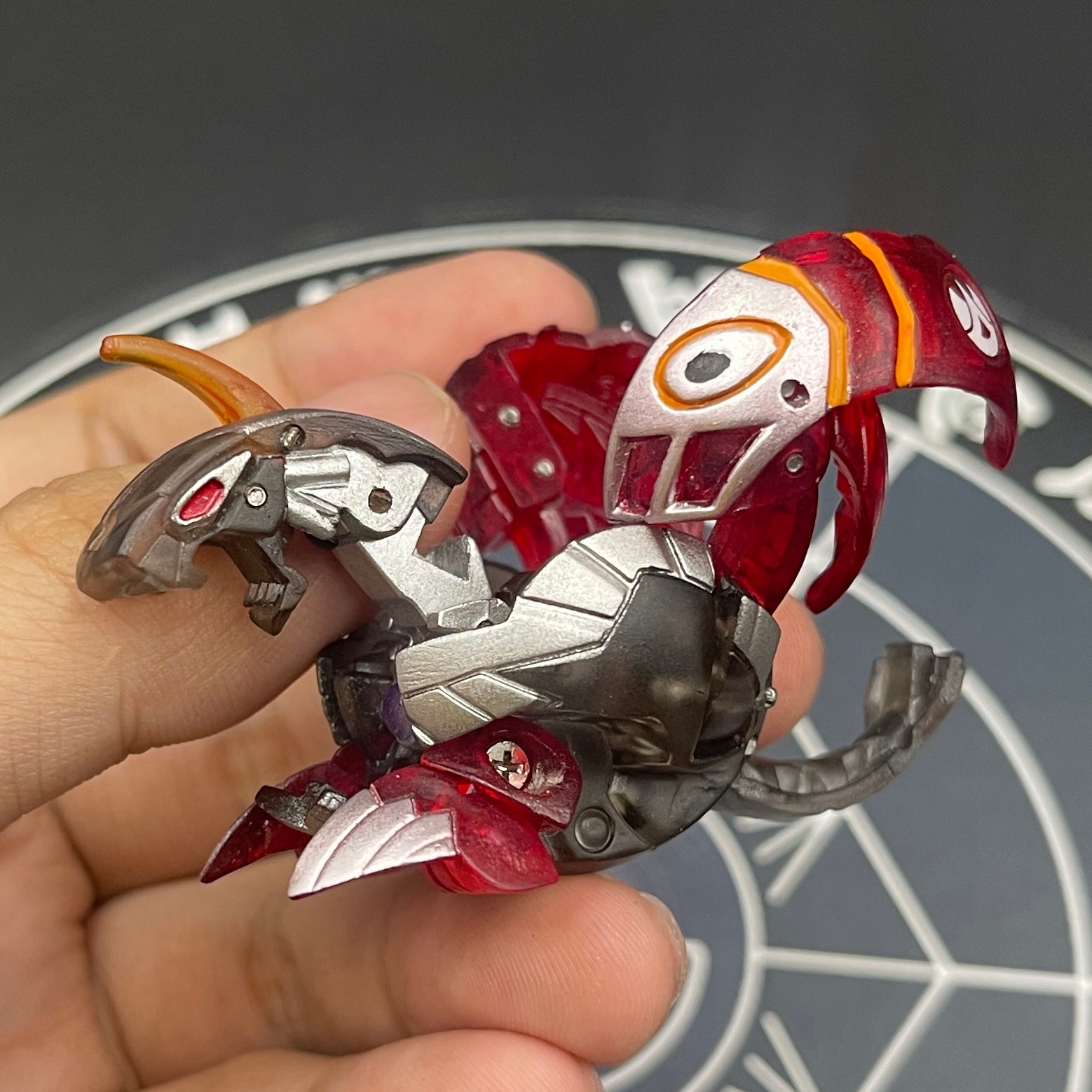 Pyrus Helios MK2 B2 Translucent Bakugan New Vestroia