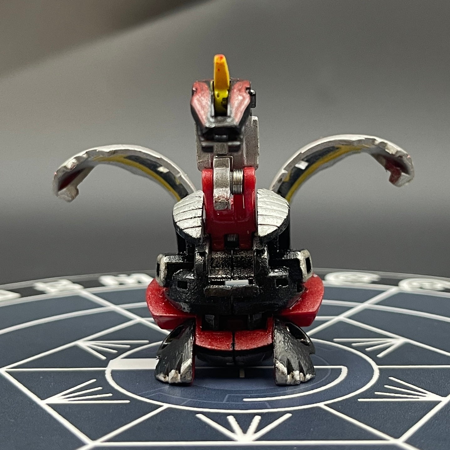 Cyborg Helios B2 Pyrus Custom Painted | Bakugan New Vestroia