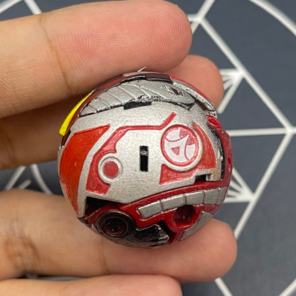 Cyborg Helios B2 Pyrus Custom Painted | Bakugan New Vestroia