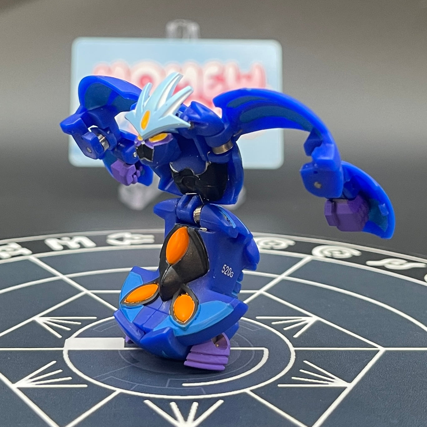 Blast Elico B2 Aquos Custom Painted | Bakugan New Vestroia
