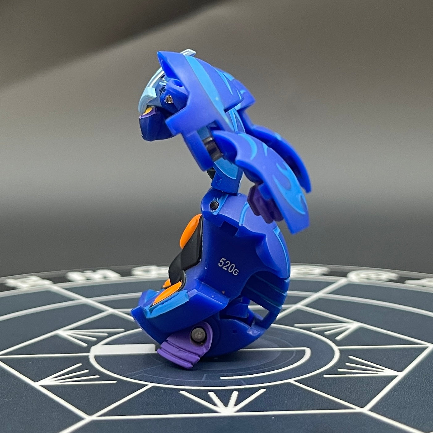 Blast Elico B2 Aquos Custom Painted | Bakugan New Vestroia