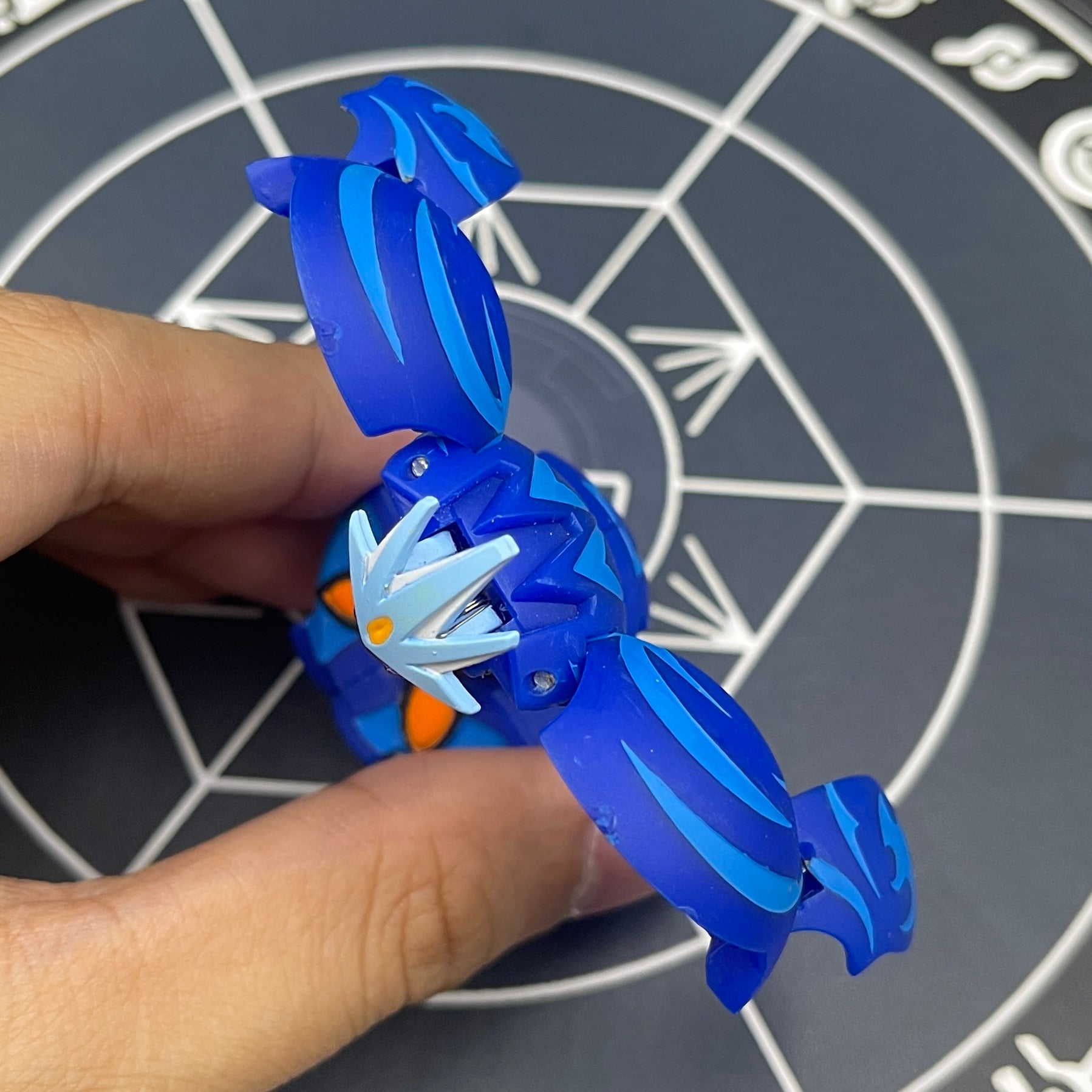 Blast Elico B2 Aquos Custom Painted | Bakugan New Vestroia