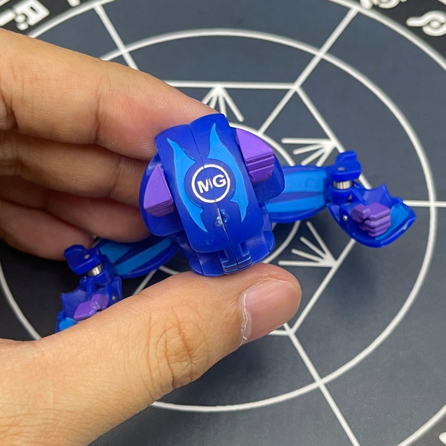 Blast Elico B2 Aquos Custom Painted | Bakugan New Vestroia