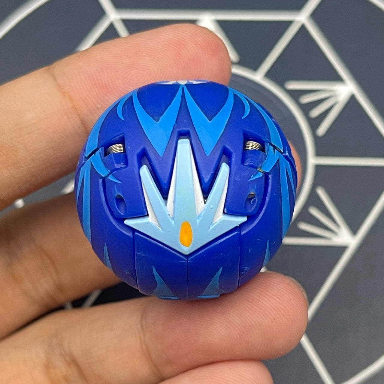 Blast Elico B2 Aquos Custom Painted | Bakugan New Vestroia