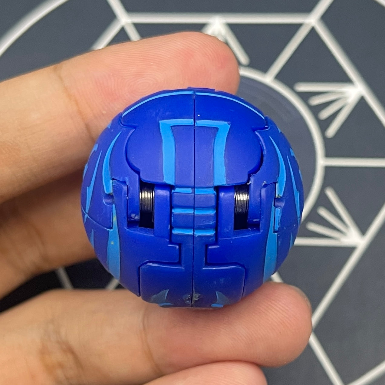 Blast Elico B2 Aquos Custom Painted | Bakugan New Vestroia