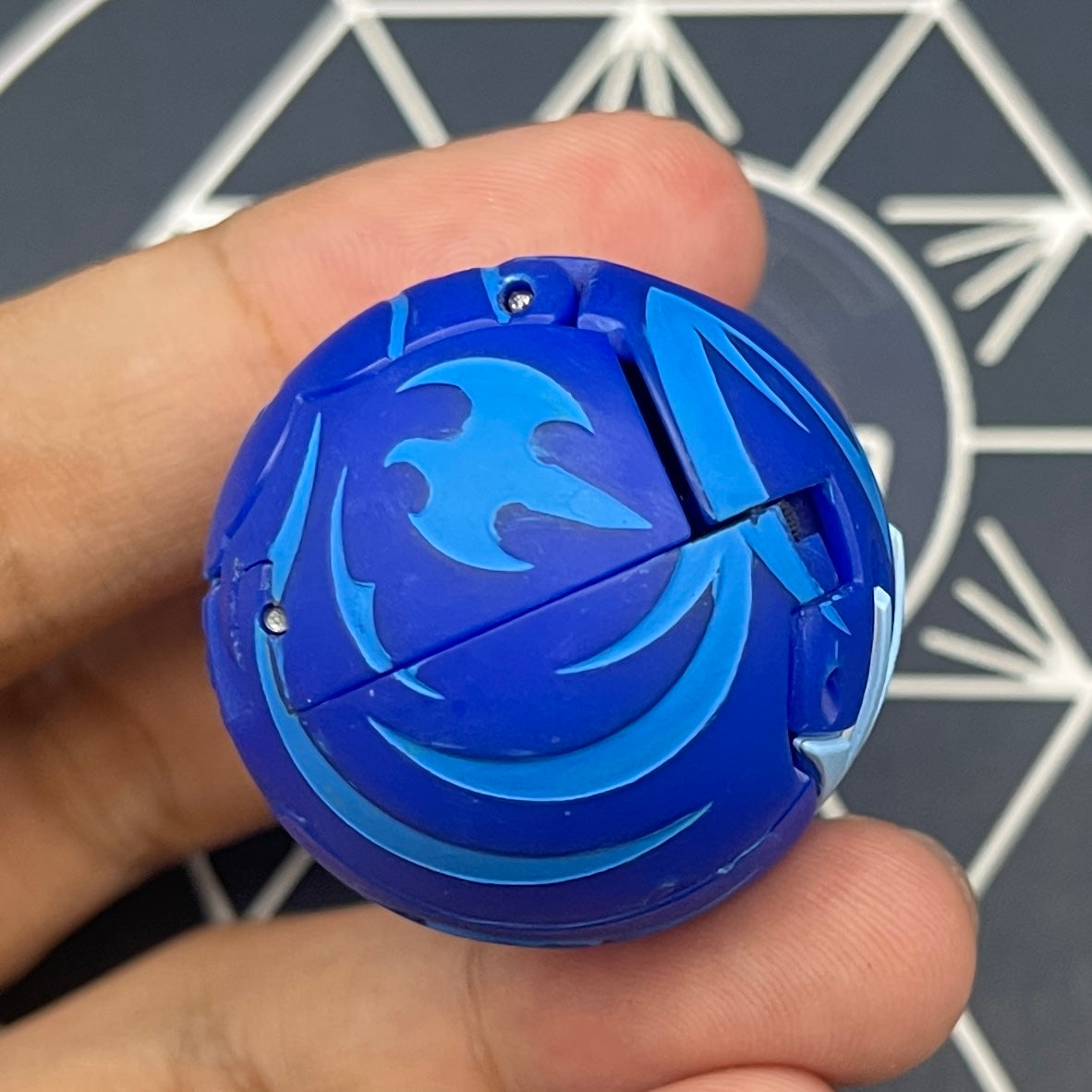 Blast Elico B2 Aquos Custom Painted | Bakugan New Vestroia