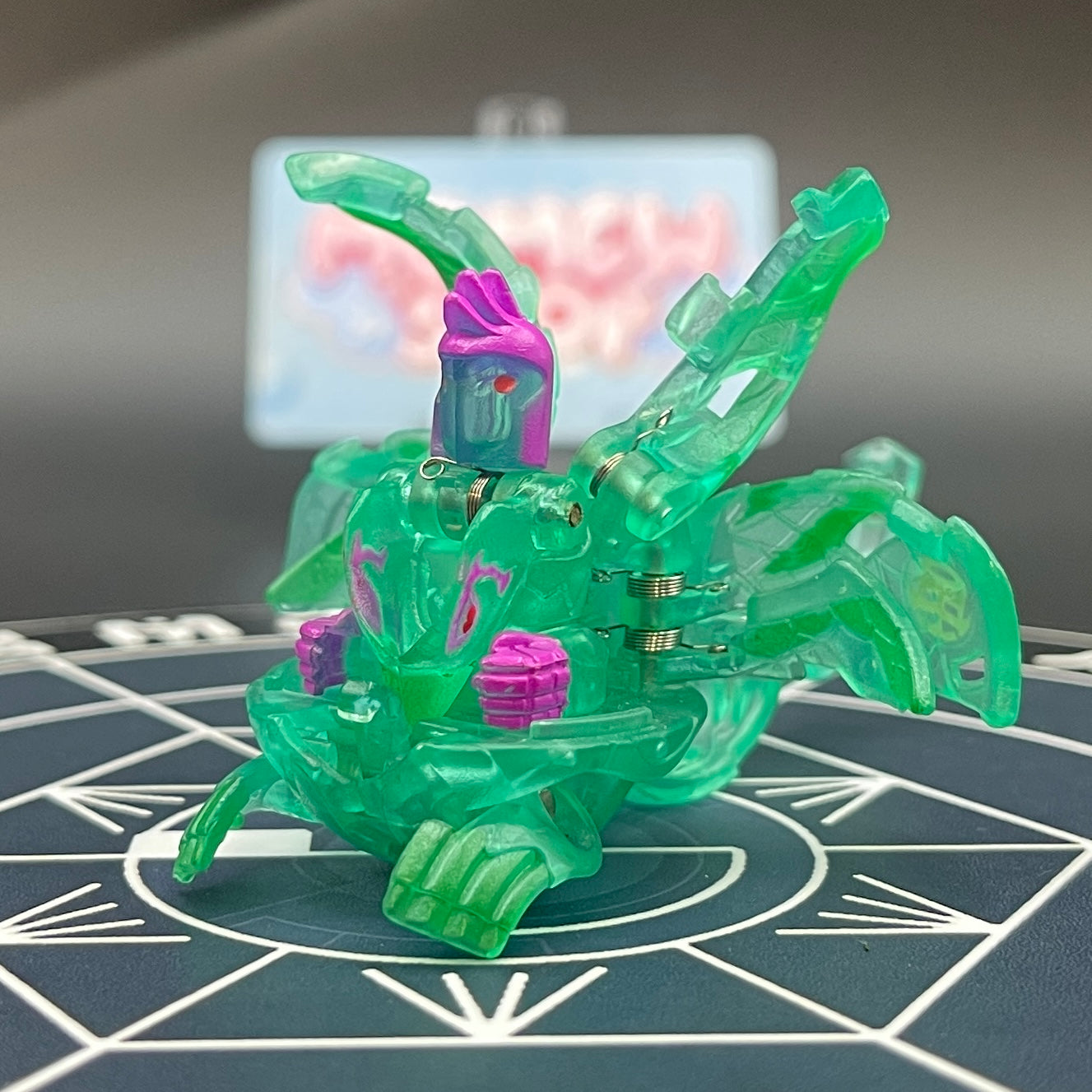 Ventus Ingram B2 Translucent Bakugan New Vestroia