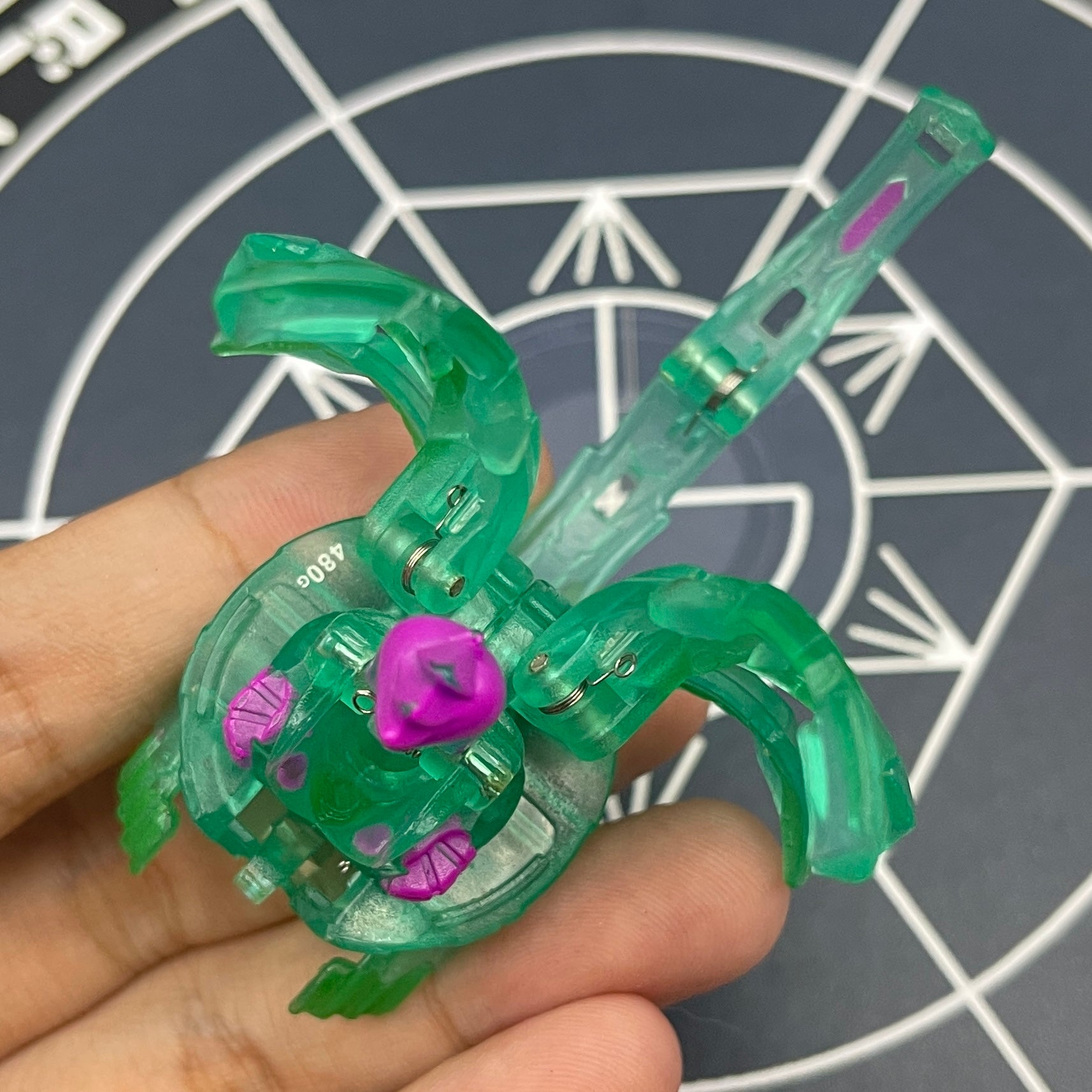 Ventus Ingram B2 Translucent Bakugan New Vestroia